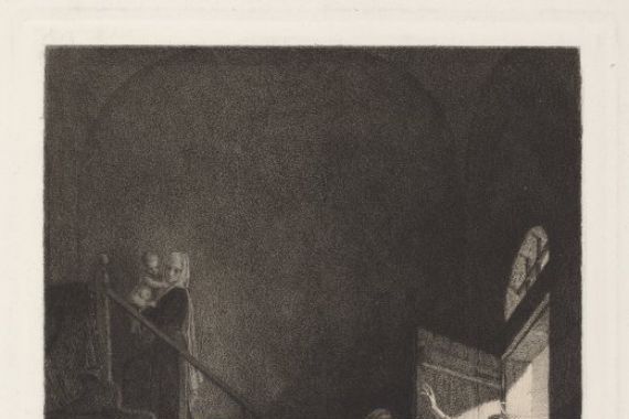 Leopold Flameng, after Alexandre Bida
