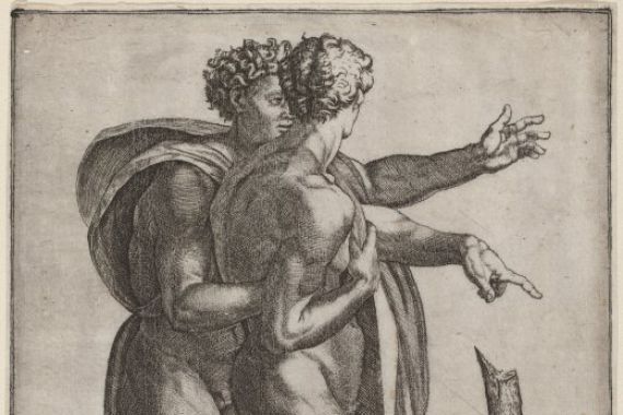Marcantonio Raimondi after Michelangelo