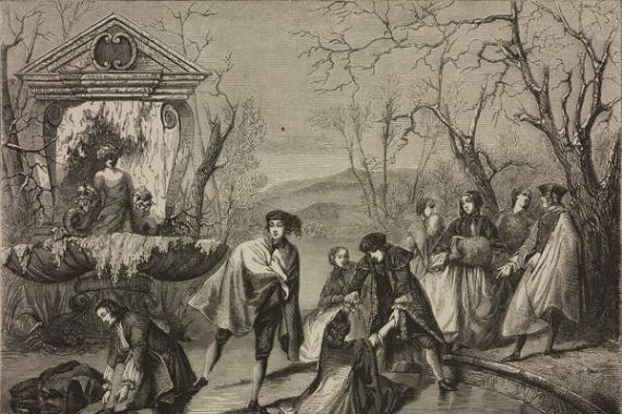 Nicolas (after) Lancret