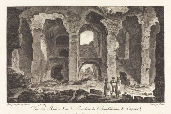 P.F. Germain after Louis Jean Desprez