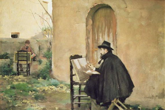 Ramon and Rusinol Santiago (1861 1932) Casas