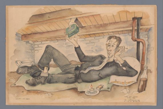 Willem van Beek (signed by artist)