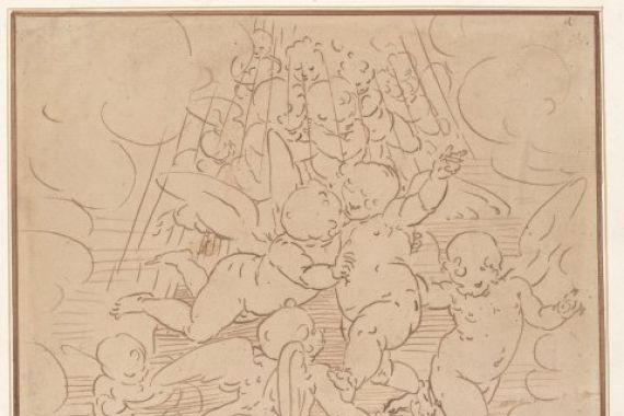 after Luca Cambiaso Italian 17th Century