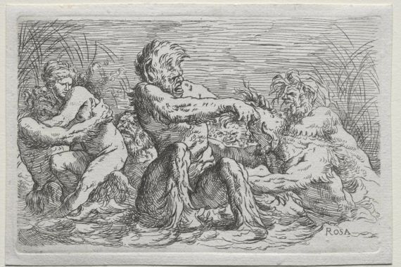 copy after Salvator Rosa