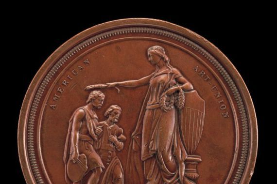 die engraver Charles Cushing Wright after design by Paul Peter Duggan
