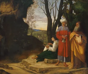 A három filozófus (olaj, vászon)