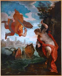 Perseus és Androméda (festmény vászonra)