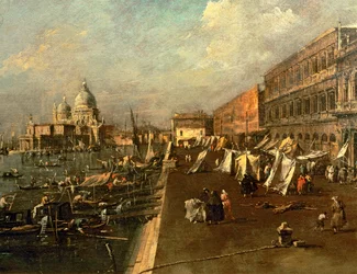 Riva dei Schiavoni, Punta della Dogana és Chiesa della Salute, Velence