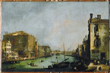 Canal Grande Velencében (festmény, vászon)