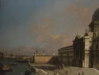 A Canal Grande bejárata, Velence