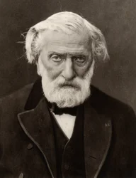 (Charles Louis) Ambroise Thomas (1811-1896) francia zeneszerző és a Párizsi Konzervatórium igazgatója 1871-től (f/w fotó)