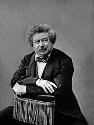 Alexandre Dumas The Elder, 1860 körül (fotó)