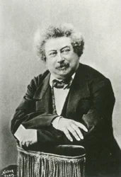 Alexandre Dumas portréja