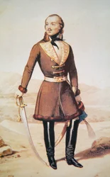 Pulaski Kázmér gróf (színes litó)