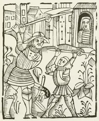 Guy of Warwick (metszet)