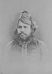 Maharadzsa Sawai Madho Singh II (metszet)