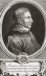 Francisco Jiménez de Cisneros. portré