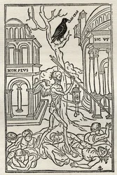 Illusztráció a Halotti imákhoz, Richard Fisher "A Catalogue of a Collection of Engravings, Etchings and Woodcuts" című, 1879-ben megjelent kötetéből (litográfia).
