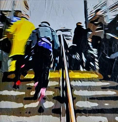 Kilépés a metróból