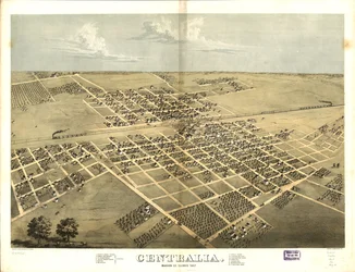 Centralia, Marion Co., Illinois 1867. LOC 73693347
