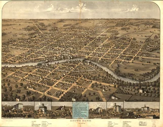 South Bend, Indiana, 1866.