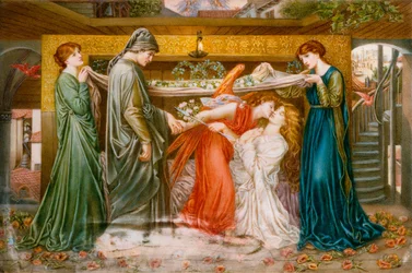 Dante álma Beatrice halálának idején, kb. 1900