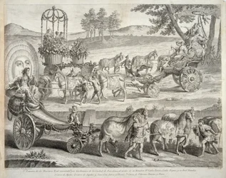 Apollo szekere, 1764