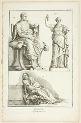 Tervezés: Encyclopédie: Draped Figures, az Encyclopédie-ból