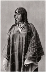 Beduin felesége, Irak, 1925.