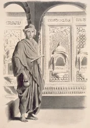 Rajpootana fakírja, kocsma. 1858.