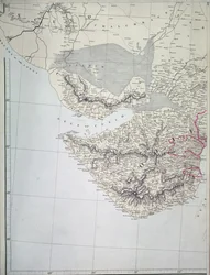Nyugat-India térképe, 1816