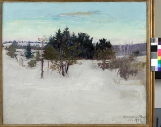 Téli táj, 1902