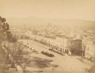 Mexikói nézetek. Mexikó, Mercaderes Portal.