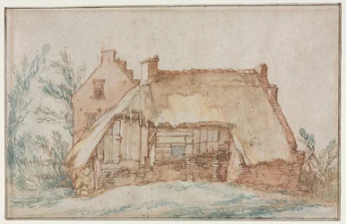 Parasztház recto, c. 1600.