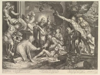 Lázár feltámasztása, kb. 1600.