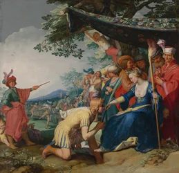 Theagenes átveszi a dicsőség pálmaágát Charicleától
