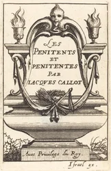 Előlap Callot "The Penitents" című művéhez