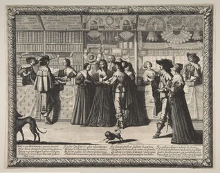 Az Igazságügyi Palota Galériája, kb. 1638.