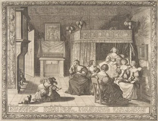 Látogatás az új anyánál, 1633.