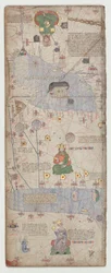 Katalán atlasz, 9. lap, 1375