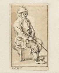 ülő ember