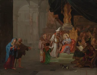 Krisztus az orvosok között, 1668.