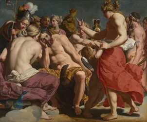 Jupiter Vénusz megdorgálta, c. 161213.