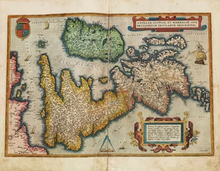 Angliae, Scotiae, et Hiberniae, sive Britannicar: Insularum descriptio (Anglia, Skócia és Írország, más néven Brit-szigetek)