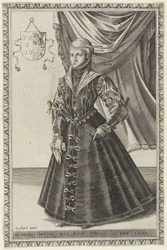 Abraham de Bruyn - Ausztria Mária, V. Károly leánya