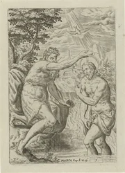 Krisztus keresztsége Jelenetek a Bibliából (sorozat címe) Biblia sacra (sorozat címe)
