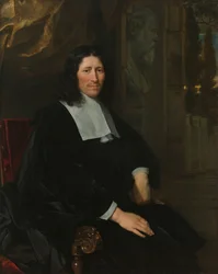 Pieter de la Court portréja Pieter de la Court portréja. Gyártó és ruhatulajdonos, először Leidenben, 1673 óta Amszterdamban, politikai füzetíró