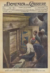 Végre a fény Tutankamen háromezer éves sötétjében