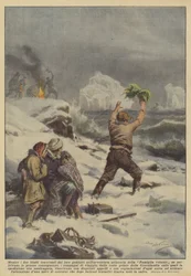 Miközben a két gyereket szüleik hurcolják a repülő Család repülési kalandján?