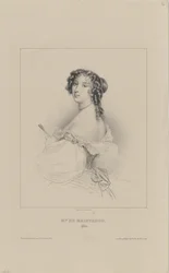 Françoise dAubigné, Marquise de Maintenon 1635-1719, 1830-1840.